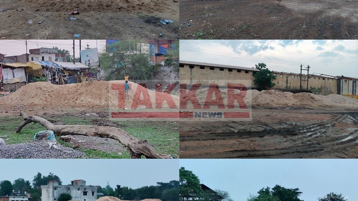 रायगढ़ में रेत माफियाओं का दुस्साहस: काशीराम चौक पर लगाया अवैध रेत का पहाड़, खनिज विभाग के रडार पर रसूखदार तस्कर, बड़ी कार्रवाई की तैयारी!